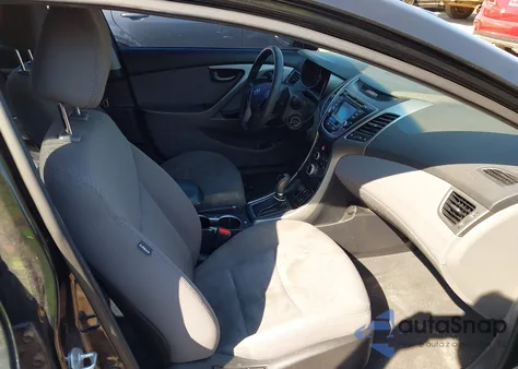 2016 Hyundai Elantra Se from USA, damaged, VIN 5NPDH4AE8GH766809